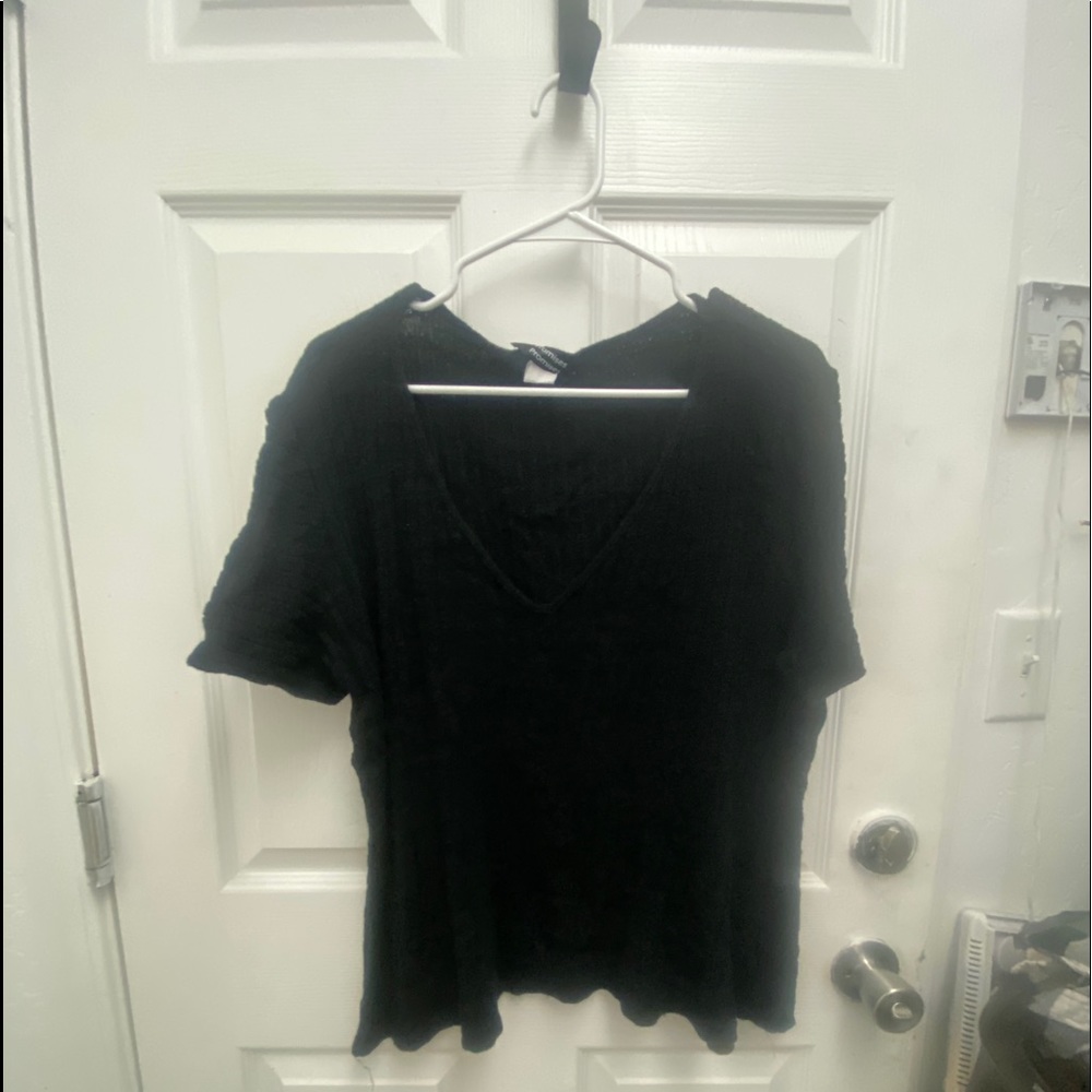 Black blouse xxl